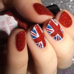 British Flag Nails Art and Designs