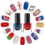 British Flag Nails Art and Designs