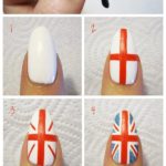 British Flag Nails Art and Designs