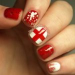 British Flag Nails Art and Designs