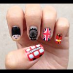 British Flag Nails Art and Designs