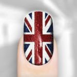 British Flag Nails Art and Designs