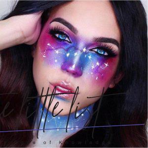 List : Galaxy Makeup Look: 21 Cool Galaxy Eye Makeup Ideas