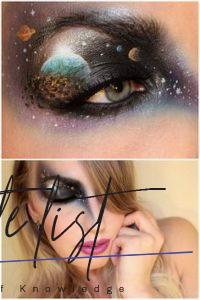 Galaxy Makeup Look: 21 Cool Galaxy Eye Makeup Ideas