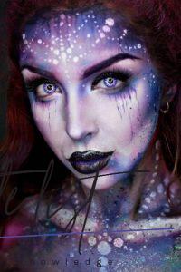 Galaxy Makeup Look: 21 Cool Galaxy Eye Makeup Ideas