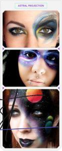 Galaxy Makeup Look: 21 Cool Galaxy Eye Makeup Ideas