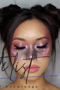 Galaxy Makeup Look: 21 Cool Galaxy Eye Makeup Ideas