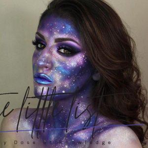 Galaxy Makeup Look: 21 Cool Galaxy Eye Makeup Ideas