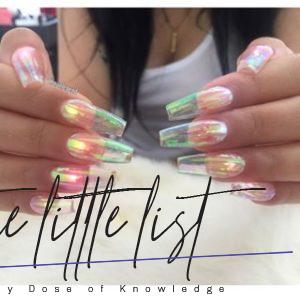 Shattered Glass Nail Art: Broken Glass Nail Designs