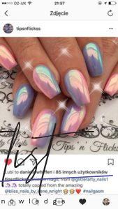 Shattered Glass Nail Art: Broken Glass Nail Designs