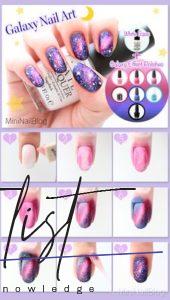 Shattered Glass Nail Art: Broken Glass Nail Designs