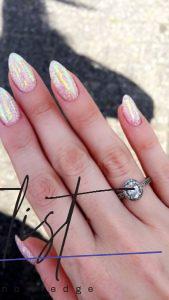 Shattered Glass Nail Art: Broken Glass Nail Designs