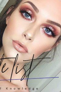 45 Top Rose Gold Makeup Ideas To Look Like A Goddess