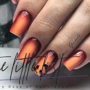 Gradient Nails Art Tutorial: How to Do Gradient Glitter Nails