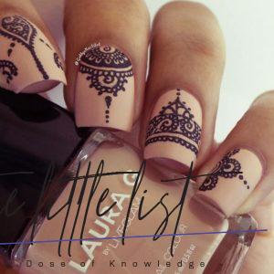 How To Apply Henna On Nails: Great Design With Tutorial