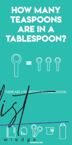 List : Ways To Measure How Many Teaspoons Are In A Tablespoon