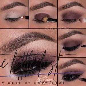 Makeup For Black Dress: Ideas For Eye Makeup