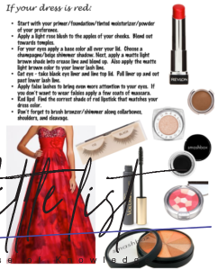 Makeup for Red Dress: Best Ideas for Eye Makeup with Red Gown