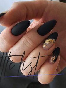 27 Matte Black Nails That Will Make You Thrilled