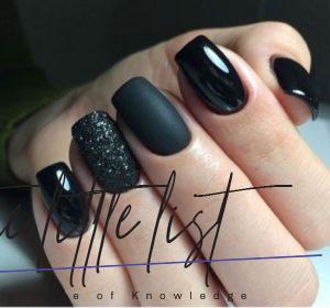 27 Matte Black Nails That Will Make You Thrilled