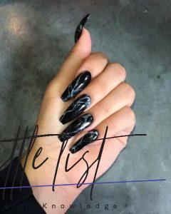 27 Matte Black Nails That Will Make You Thrilled