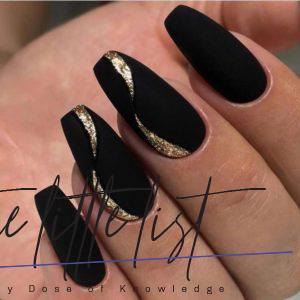 27 Matte Black Nails That Will Make You Thrilled