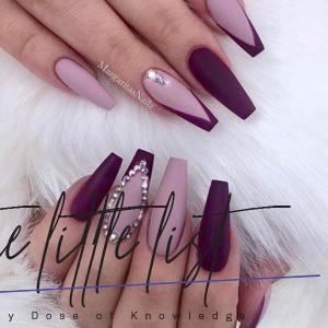 30+ Mauve Color Nail Art Ideas To Look Flawless To The Fingertips