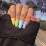 Multi Coloured Nails: New Trend and Best Designs