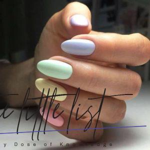 Multi Coloured Nails: New Trend and Best Designs