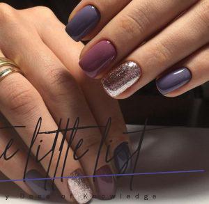 List : Multi Coloured Nails: New Trend and Best Designs