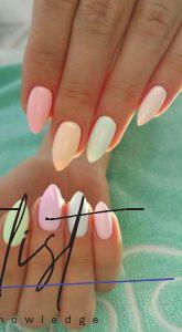 Multi Coloured Nails: New Trend and Best Designs