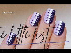 List : Nail Art with Dotting Tool: Step-by-Step Tutorial