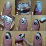 Newspaper Nail Art: Original Nail Design