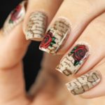 Newspaper Nail Art: Original Nail Design