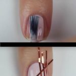 Newspaper Nail Art: Original Nail Design