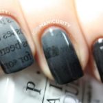 Newspaper Nail Art: Original Nail Design