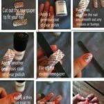 Newspaper Nail Art: Original Nail Design