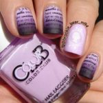 Newspaper Nail Art: Original Nail Design