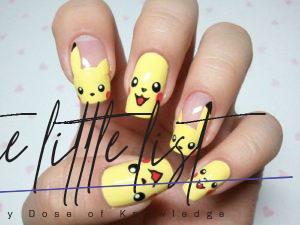 Pokemon Nails Art: Best Design Tutorial