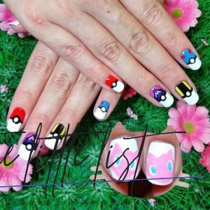 Pokemon Nails Art: Best Design Tutorial