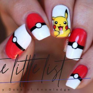 Pokemon Nails Art: Best Design Tutorial