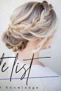 Prom Updos with Braid: Braided Prom Hairstyles