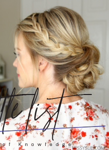 Prom Updos with Braid: Braided Prom Hairstyles