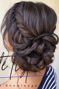 Prom Updos with Braid: Braided Prom Hairstyles