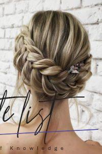 Prom Updos with Braid: Braided Prom Hairstyles