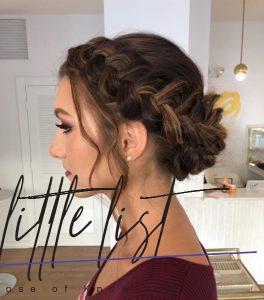 Prom Updos with Braid: Braided Prom Hairstyles