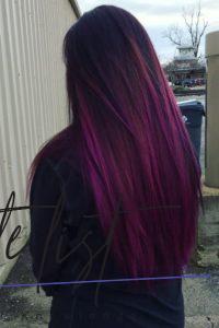 33 Cool Ideas Of Purple Ombre Hair