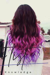 33 Cool Ideas Of Purple Ombre Hair