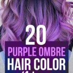 33 Cool Ideas Of Purple Ombre Hair