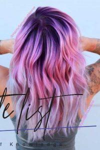 33 Cool Ideas Of Purple Ombre Hair